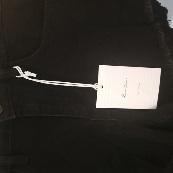 💕KANCAN💕 Estilo Frayed Hem Denim Shorts 27 NWT - Picture 9 of 11